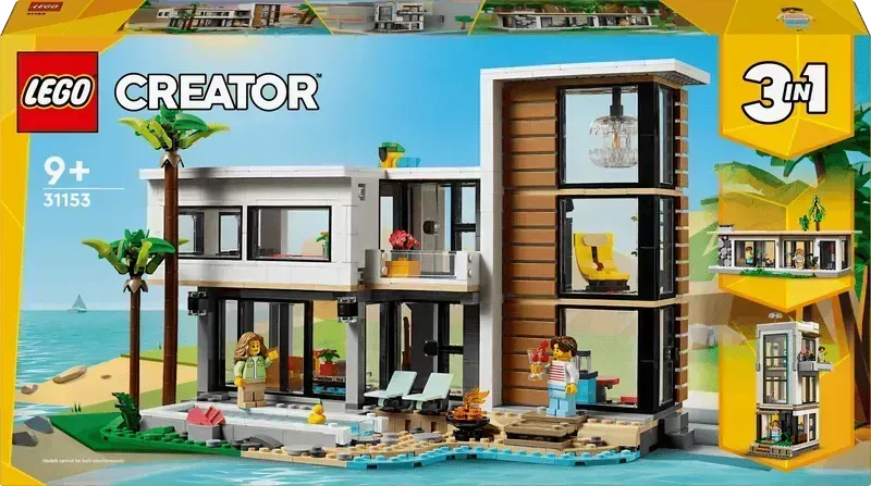 LEGO Modern Huis 31153 Creator 3 in 1 LEGO CREATOR 3 IN 1 @ 2TTOYS | Official LEGO shop😊🥰 LEGO €. 84.98