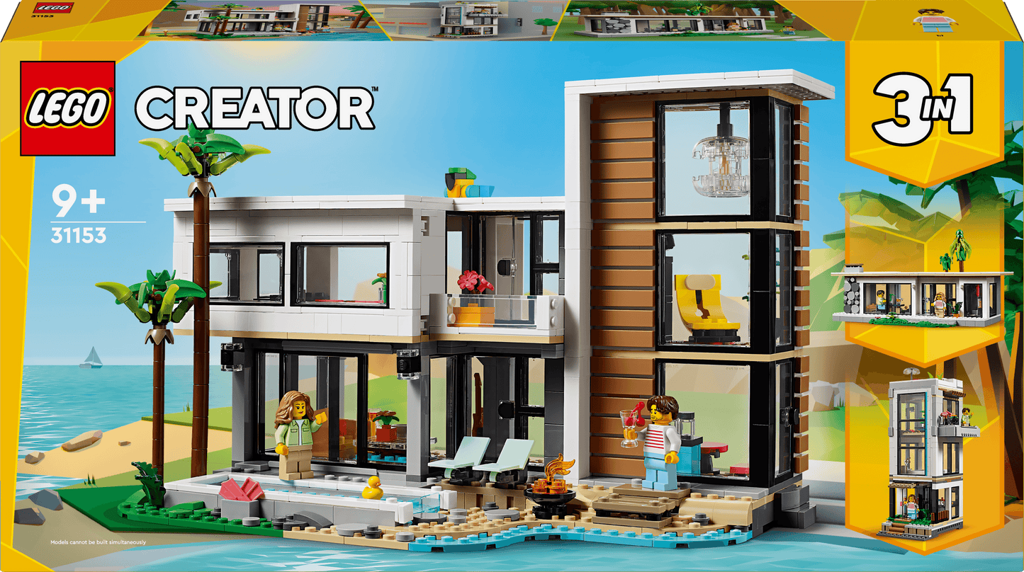 LEGO Modern Huis 31153 Creator 3 in 1 (Pre-Order: verwacht juni) LEGO CREATOR 3 IN 1 @ 2TTOYS LEGO €. 84.99