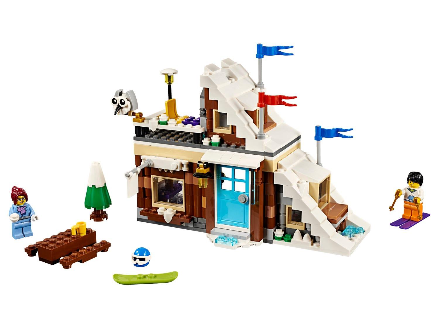 LEGO Modulaire Wintersport Ski hut 31080 Creator 3-in-1 | 2TTOYS ✓ Official shop<br>