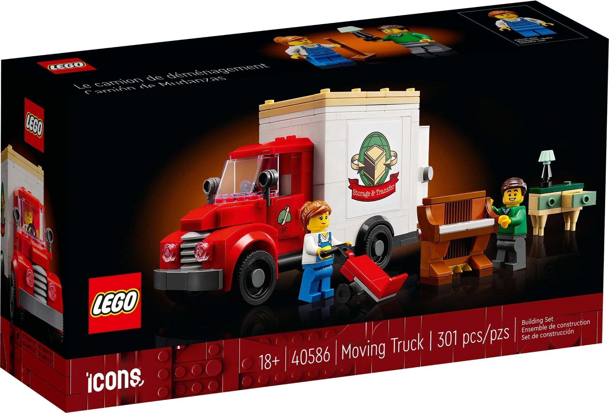 LEGO Moving Truck 40586 Icons LEGO @ 2TTOYS LEGO €. 9.99