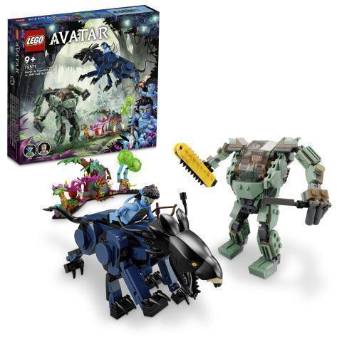 LEGO Neytiri and Thanator vs. AMP Suit Quaritch 75571 Avatar LEGO AVATAR @ 2TTOYS LEGO €. 44.99
