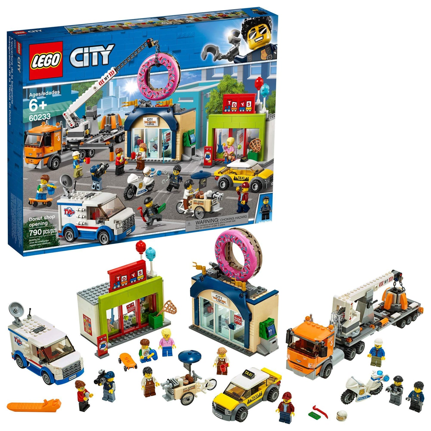 LEGO Opening van de donutwinkel 60233 City | 2TTOYS ✓ Official shop<br>