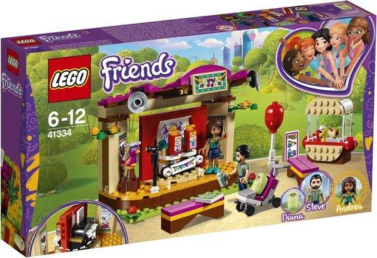 LEGO Optreden van Adrea op het podium 41334 Friends | 2TTOYS ✓ Official shop<br>