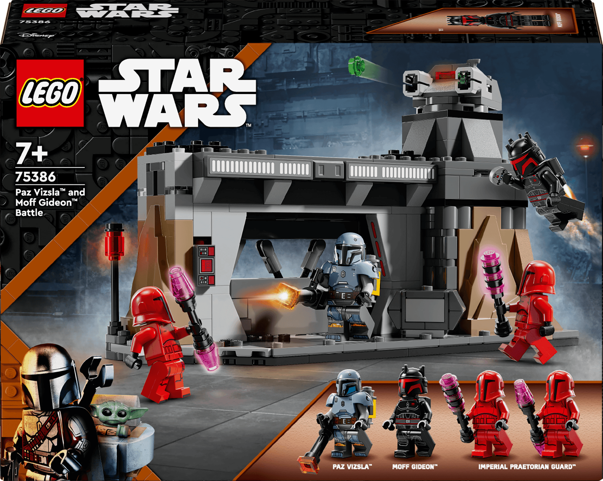LEGO Paz Vizsla™ en Moff Gideon™ duel 75386 StarWars (Pre-Order: verwacht juni) LEGO STARWARS @ 2TTOYS LEGO €. 33.99