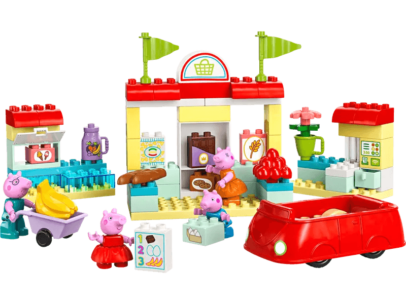 LEGO Peppa Big supermarkt 10434 DUPLO (Pre-Order: verwacht juni) | 2TTOYS ✓ Official shop<br>