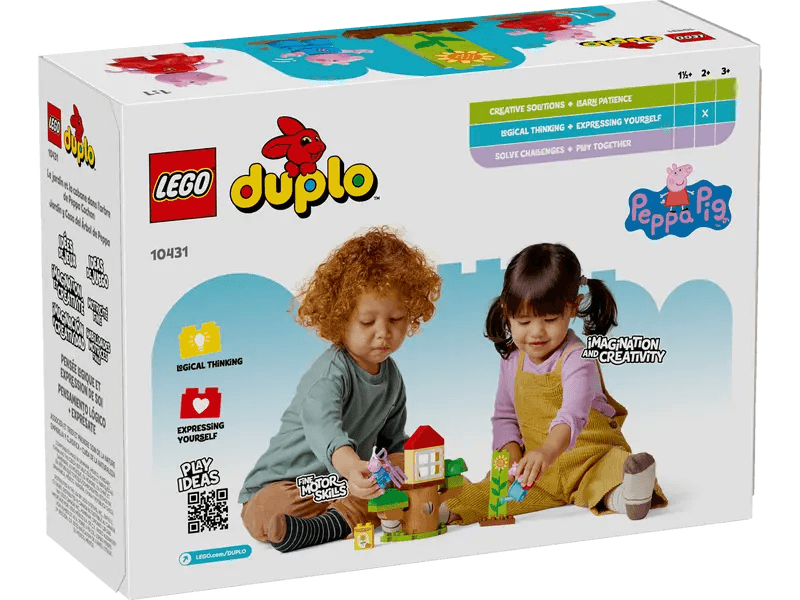 LEGO Peppa Big tuin en boomhut 10431 DUPLO (Pre-Order: verwacht juni) | 2TTOYS ✓ Official shop<br>