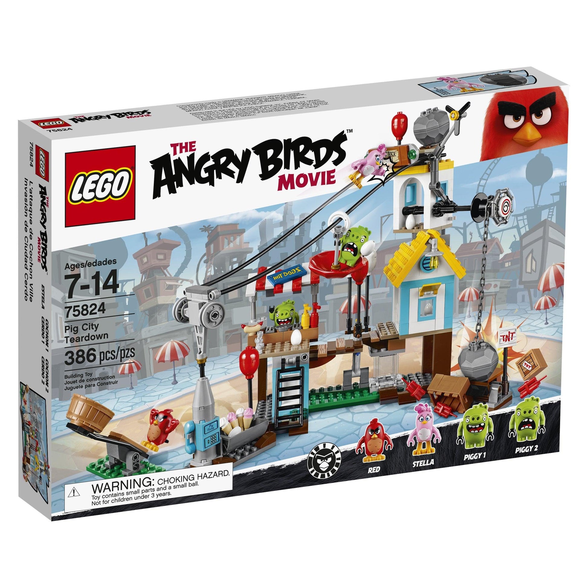 LEGO Pig City Sloopfeest 75824 Angry Birds LEGO ANGRYBIRDS @ 2TTOYS LEGO €. 79.99