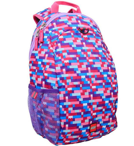 LEGO Pink Purple Brick Print Heritage Backpack 5005351 Gear | 2TTOYS ✓ Official shop<br>
