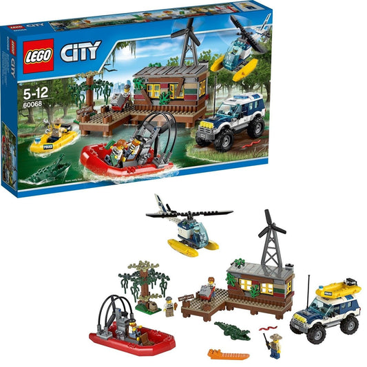 LEGO Politie Boeven schuilplaats met helikopter 60068 City LEGO CITY POLITIE @ 2TTOYS LEGO €. 72.49