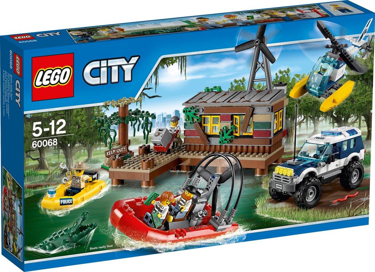 LEGO Politie Boeven schuilplaats met helikopter 60068 City | 2TTOYS ✓ Official shop<br>