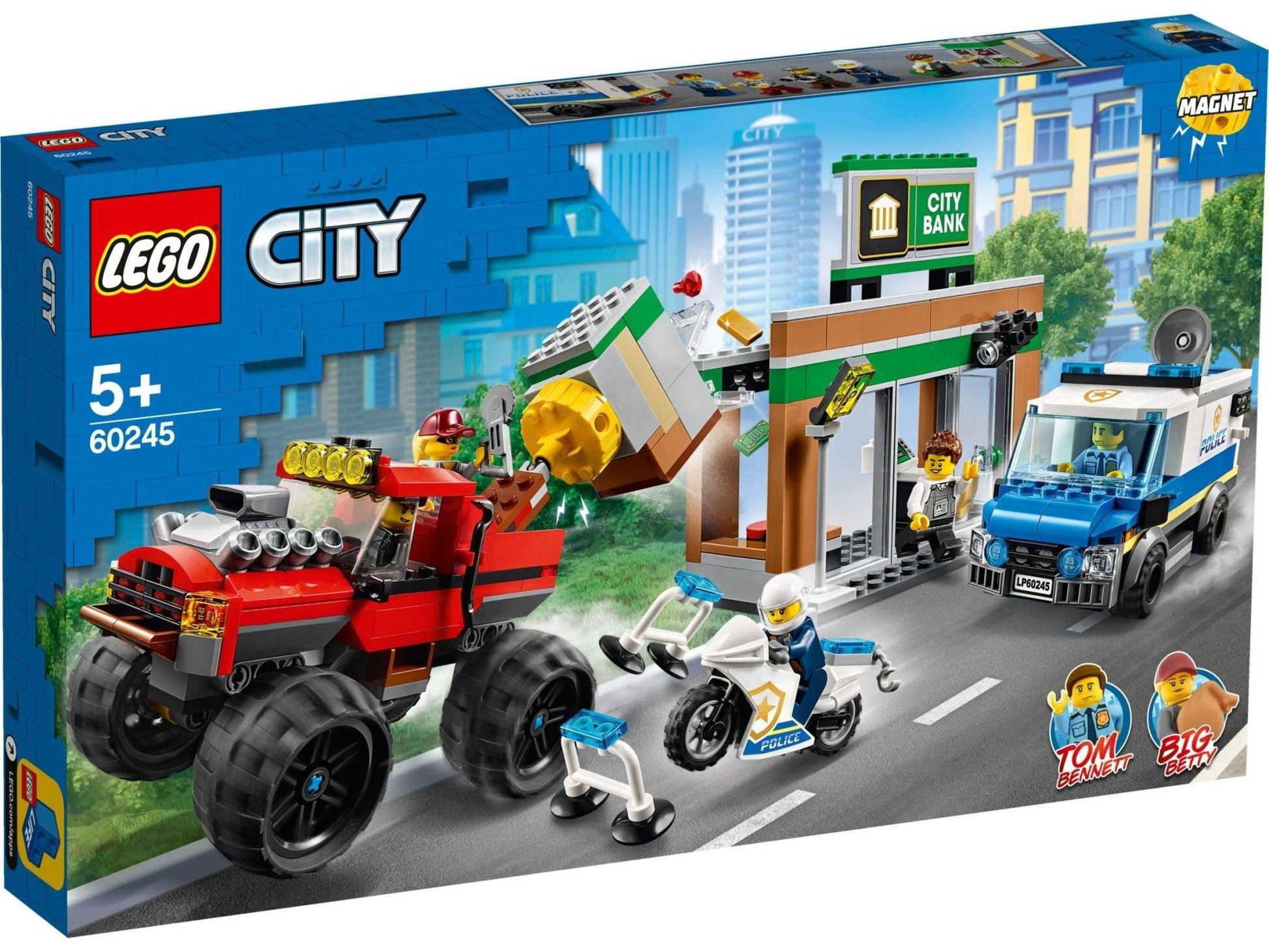 LEGO Politie Diefstal met de monster truck 60245 City | 2TTOYS ✓ Official shop<br>