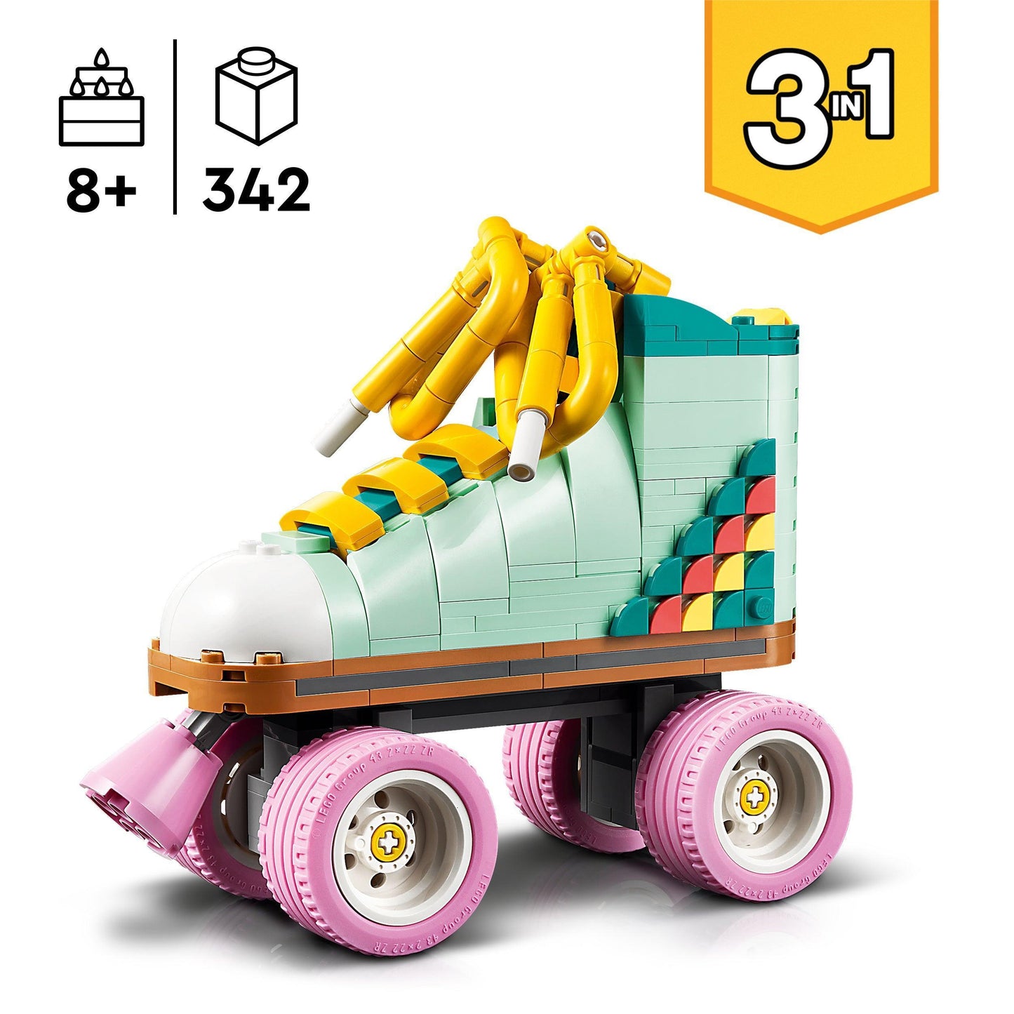 LEGO Retro Rollschaats 31148 Creator 3 in 1 (USED) LEGO CREATOR 3 IN 1 @ 2TTOYS LEGO €. 14.99