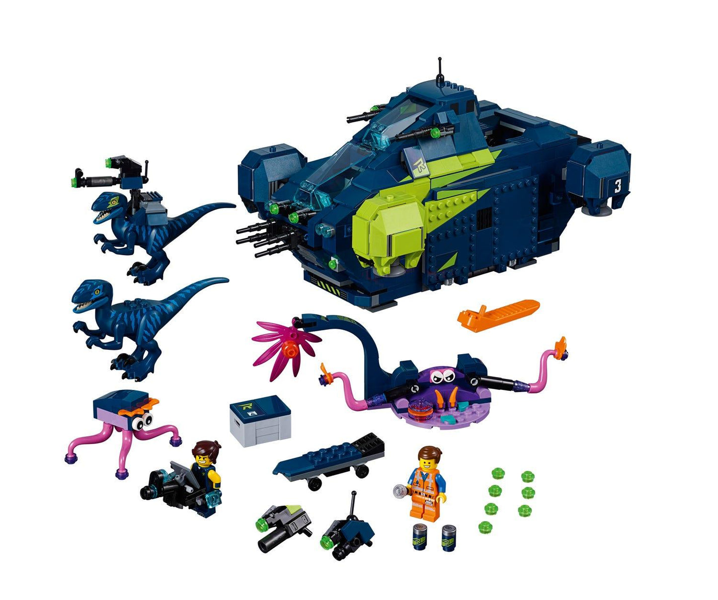 LEGO Rex's verkenner Ruimteschip Rexplorer 70835 Movie | 2TTOYS ✓ Official shop<br>