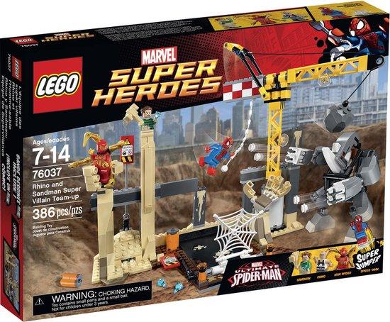 LEGO Rhino and Sandman Team-up 76037 SpiderMan | 2TTOYS ✓ Official shop<br>