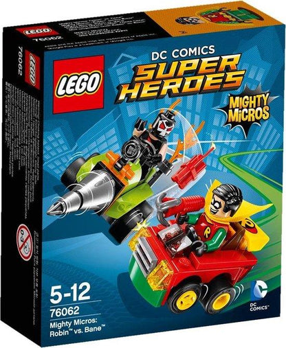 LEGO Robin versus Bane in zijn boor voertuig 76062 Batman | 2TTOYS ✓ Official shop<br>