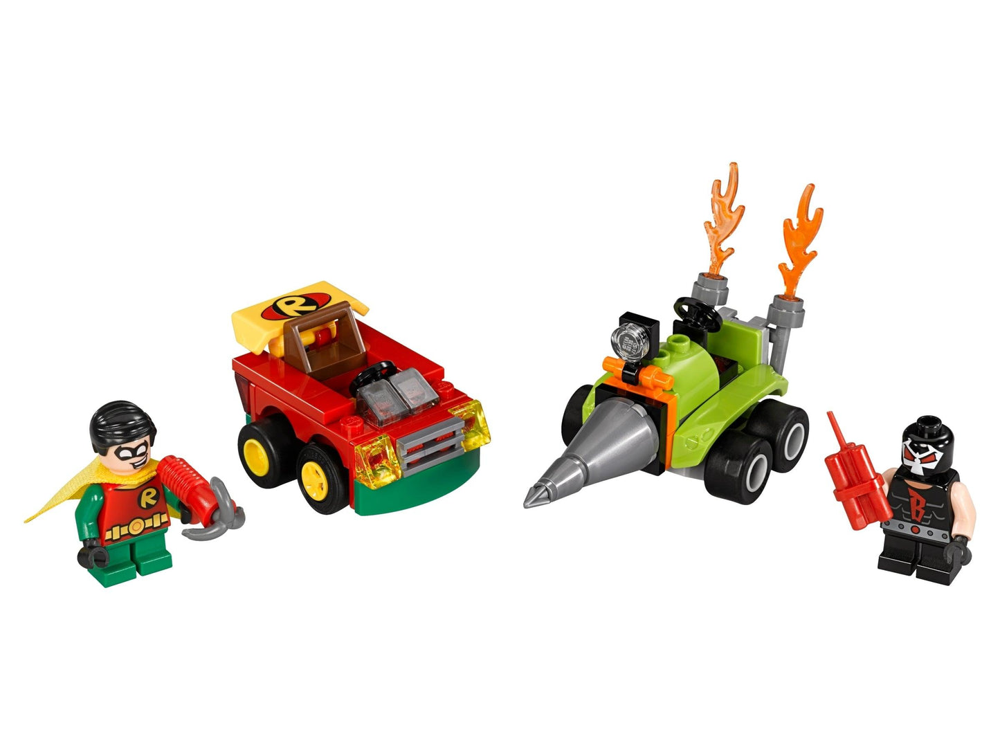 LEGO Robin versus Bane in zijn boor voertuig 76062 Batman | 2TTOYS ✓ Official shop<br>