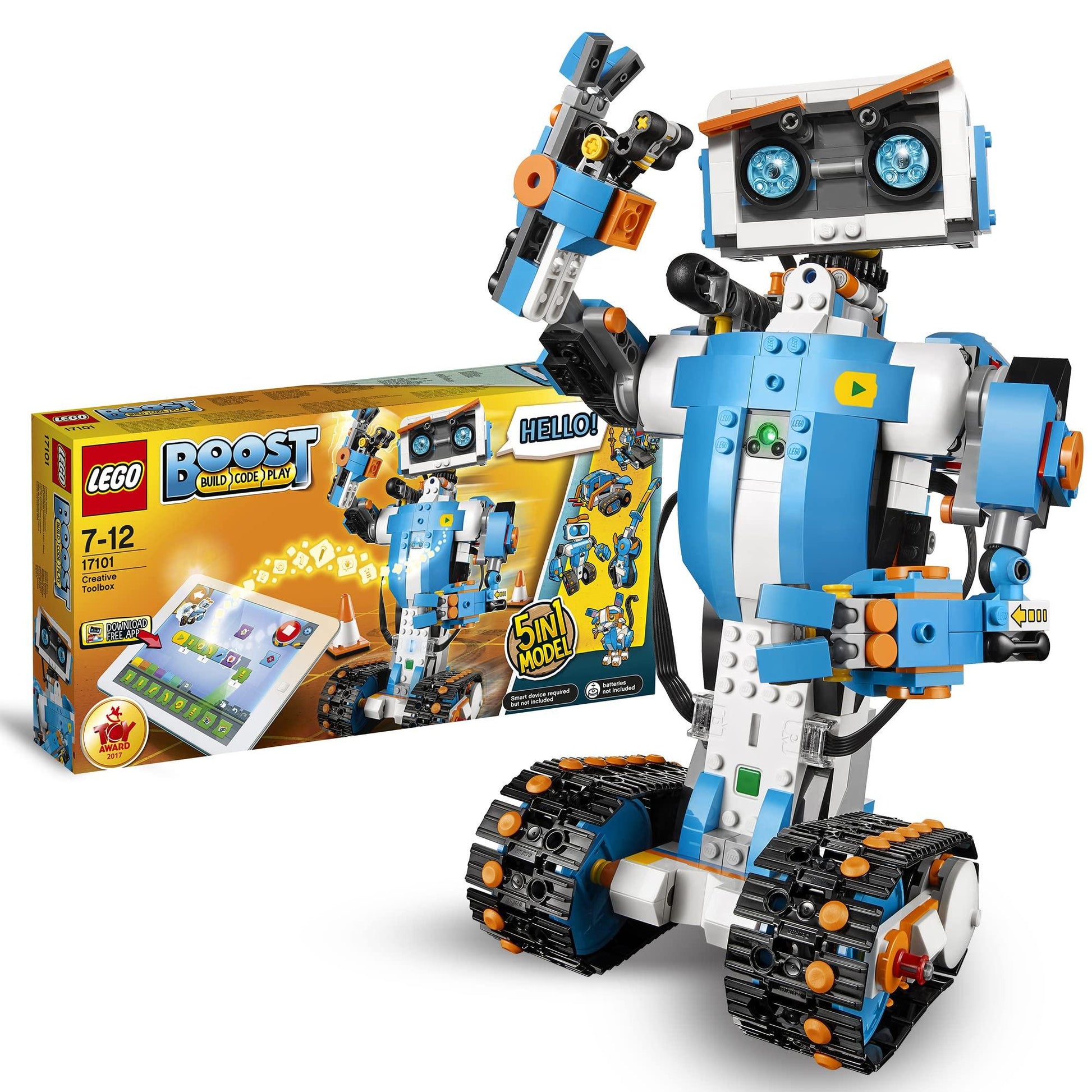 LEGO Robot Creatieve Gereedschapskist Programmeerbare robot 17101 Boost | 2TTOYS ✓ Official shop<br>