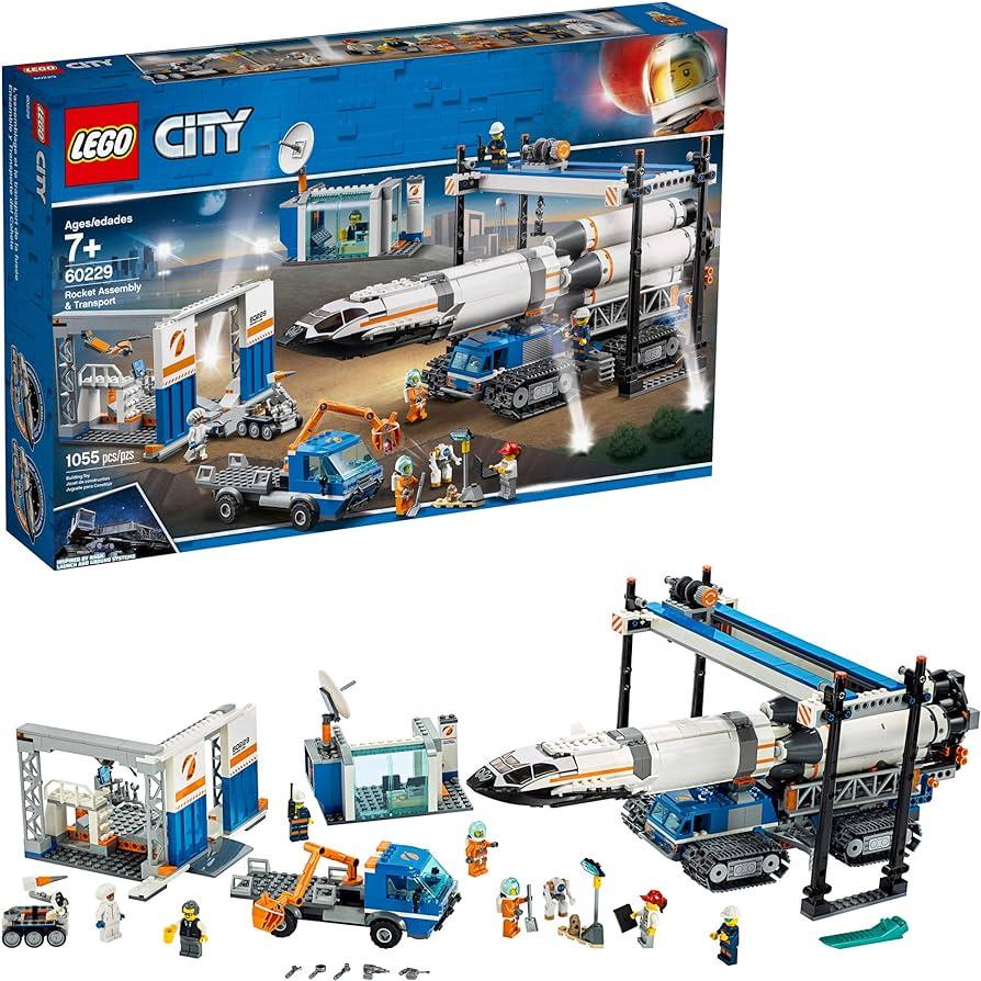 LEGO Rocket Assembly & Transport 60229 City LEGO CITY RUIMTEVAART @ 2TTOYS LEGO €. 139.99