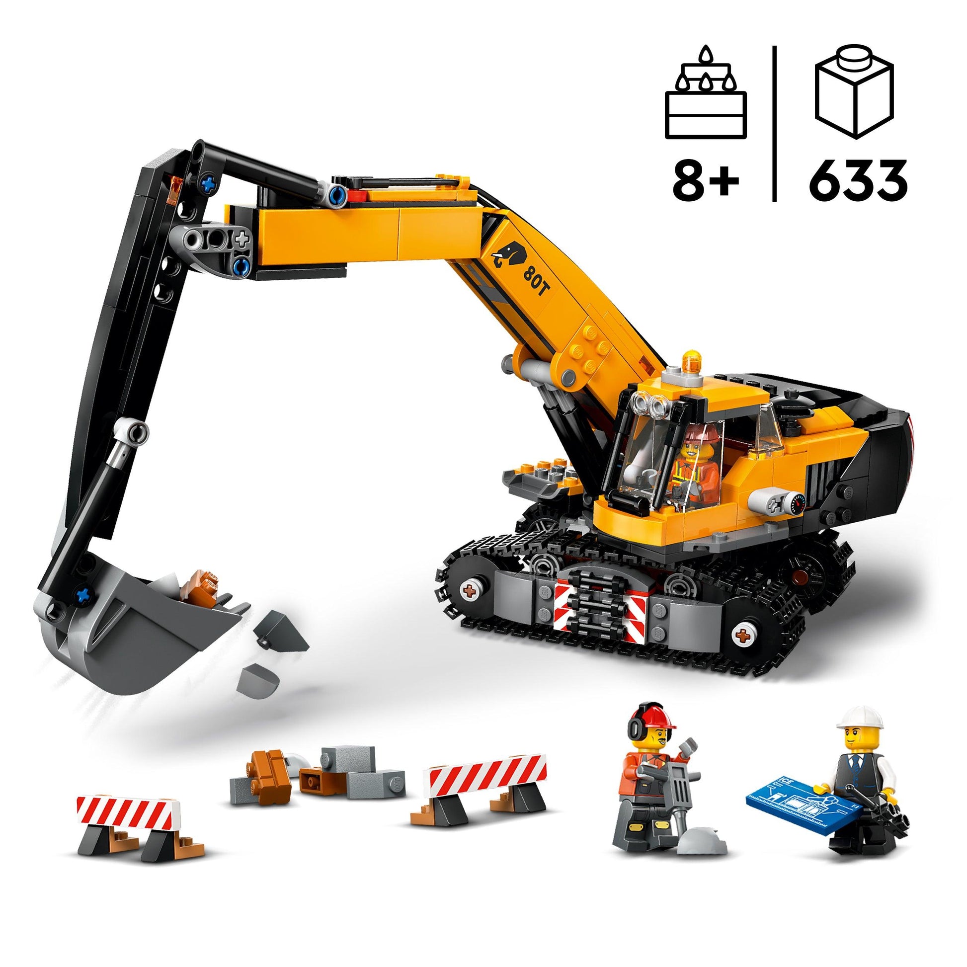 LEGO Rupsbanden graafmachine 60420 City (Pre-Order: verwacht juni) LEGO CITY @ 2TTOYS LEGO €. 46.49