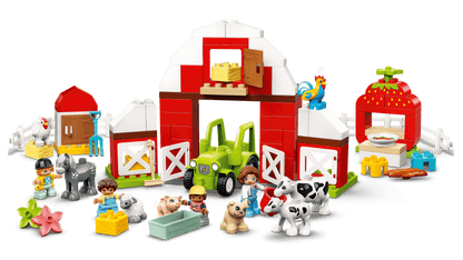 LEGO Schuur van de boerderij met tractor 10952 DUPLO | 2TTOYS ✓ Official shop<br>