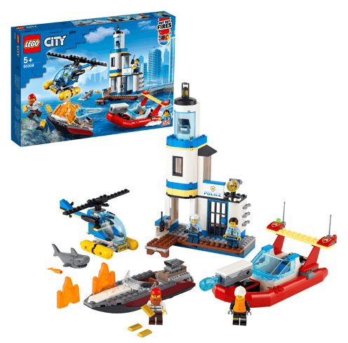LEGO Seaside Police and Fire Mission 60308 City LEGO CITY KUSTWACHT @ 2TTOYS LEGO €. 39.99