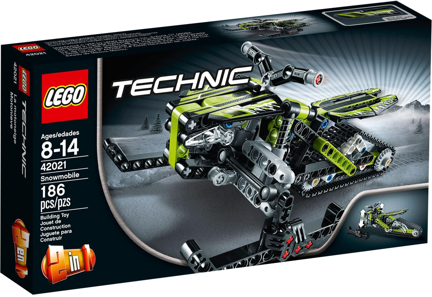LEGO Snowmobiel 42021 TECHNIC (USED) | 2TTOYS ✓ Official shop<br>