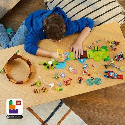 LEGO Sonic's Green Hill Zone Loop Challenge 76994 Sonic LEGO @ 2TTOYS | Official LEGO shop😊🥰 LEGO €. 104.99