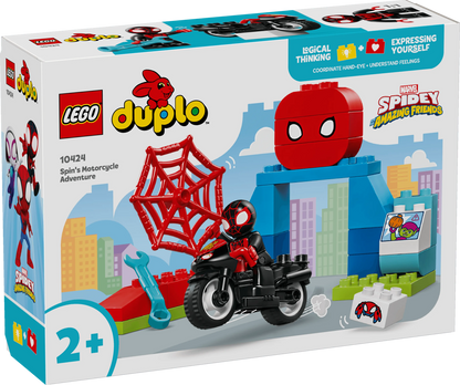 LEGO Spidy's Motorfiets avontuur 10424 Superheroes LEGO DUPLO @ 2TTOYS LEGO €. 16.49