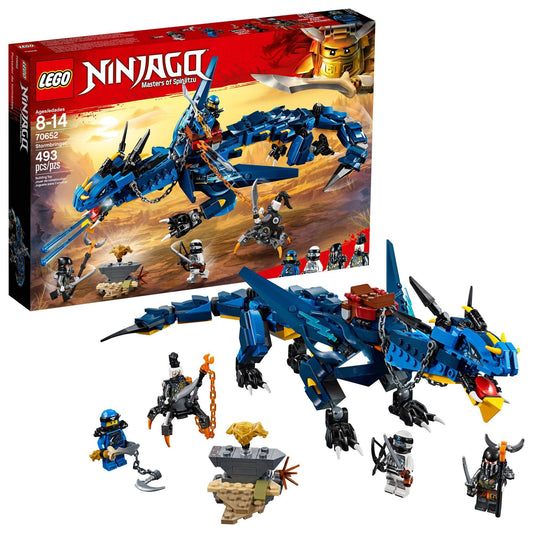 LEGO Stormbringer en de blauwe bliksem draak 70652 Ninjago | 2TTOYS ✓ Official shop<br>