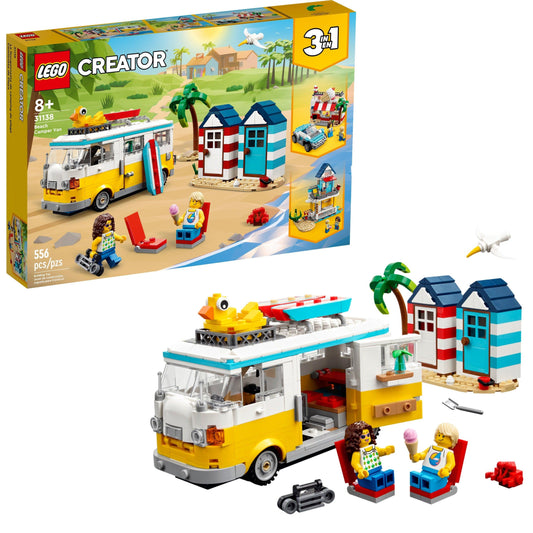 LEGO Strandkampeerbus 31138 Creator | 2TTOYS ✓ Official shop<br>