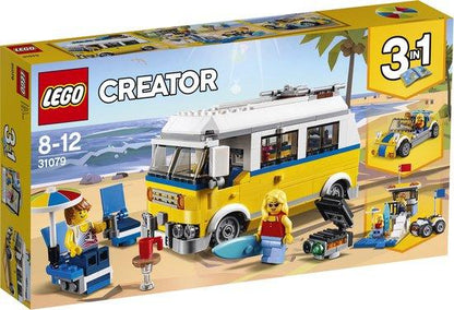 LEGO Surfersbusje Camper Van met vakantievierder 31079 Creator 3-in-1 | 2TTOYS ✓ Official shop<br>