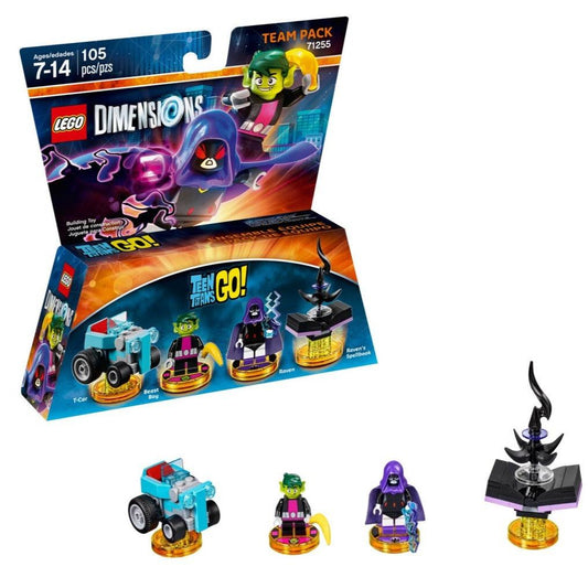 LEGO Teen Titans Go! Team Pack 71255 Dimensions | 2TTOYS ✓ Official shop<br>
