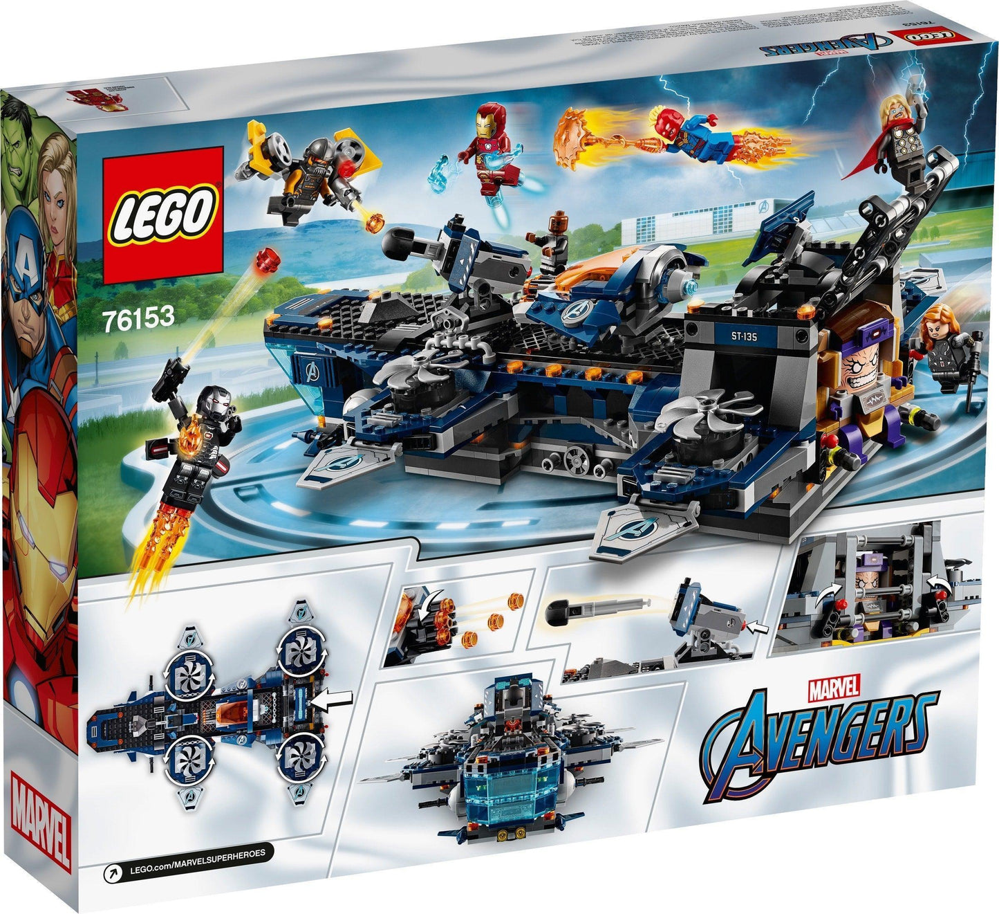 LEGO The Avengers Helicarrier 76153 Superheroes LEGO SUPERHEROES @ 2TTOYS LEGO €. 129.99