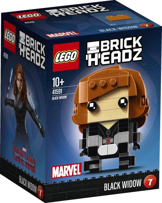LEGO The Black Widow Marvel 41591 Brickheadz | 2TTOYS ✓ Official shop<br>
