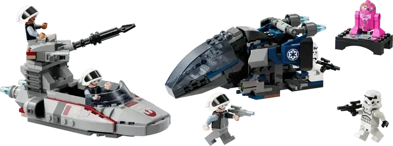 LEGO The Imperial Dropship vs. Rebel Scout Speeder 40755 StarWars LEGO STARWARS @ 2TTOYS | Official LEGO shop😊🥰 LEGO €. 39.99
