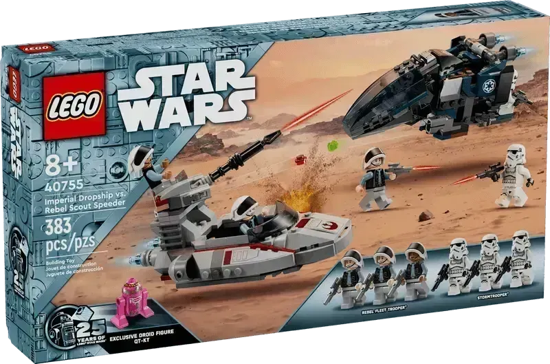 LEGO The Imperial Dropship vs. Rebel Scout Speeder 40755 StarWars LEGO STARWARS @ 2TTOYS | Official LEGO shop😊🥰 LEGO €. 39.99