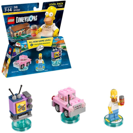 LEGO The Simpsons Level Pack 71202 Dimensions | 2TTOYS ✓ Official shop<br>