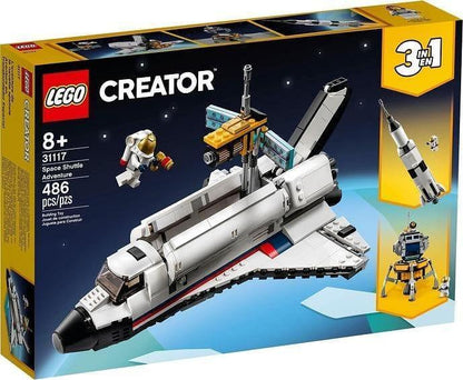 LEGO The Space shuttle 31117 Creator 3-in-1 LEGO CREATOR @ 2TTOYS LEGO €. 39.99