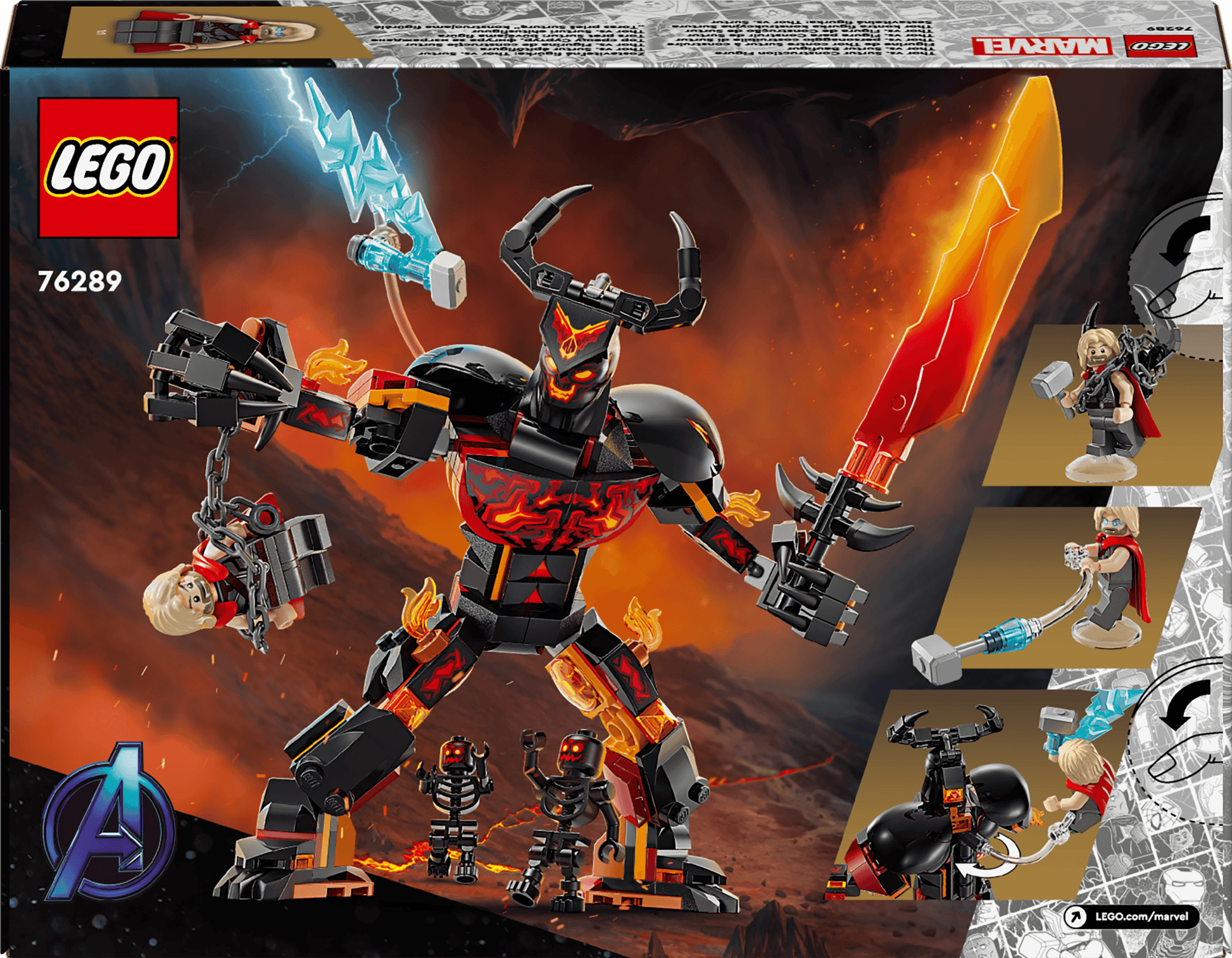 LEGO Thor vs. Surtur bouwfiguur 76289 Superheroes (Pre-Order: verwacht augustus) SUPERHEROES @ 2TTOYS 2TTOYS €. 25.49