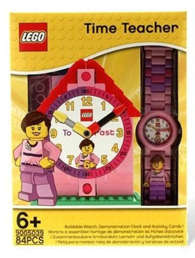 LEGO Time-Teacher Girl Minifigure Watch & Clock 5001371 Gear | 2TTOYS ✓ Official shop<br>