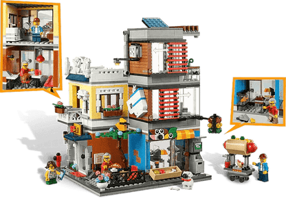 LEGO Townhouse Pet Shop & Café 31097 Creator 3-in-1 LEGO CREATOR @ 2TTOYS LEGO €. 89.99