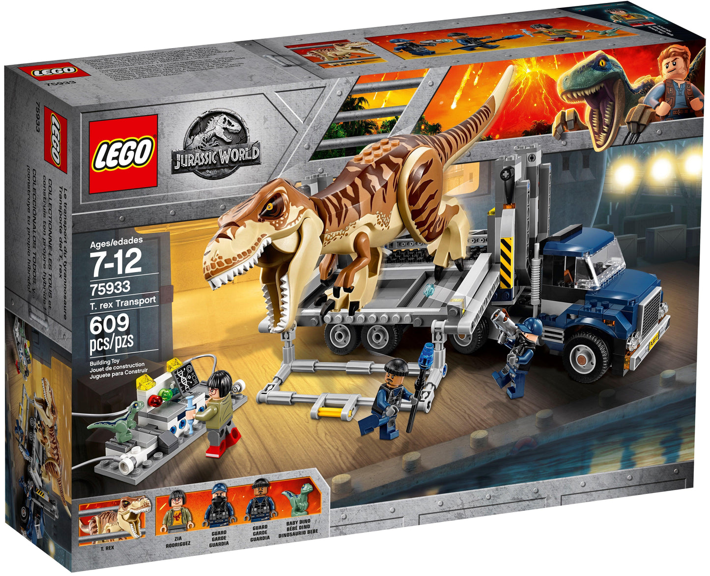 LEGO Transport van de T-Rex 75933 Jurassic World | 2TTOYS ✓ Official shop<br>