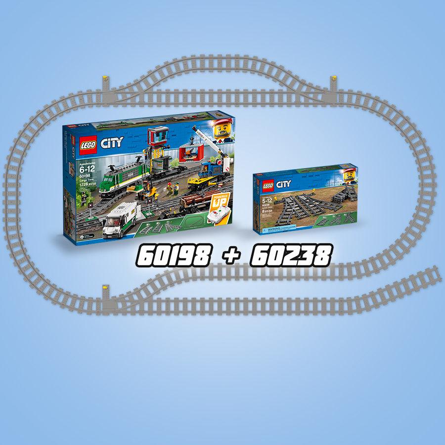 LEGO Treinbaan Wissels 60238 City Treinen | 2TTOYS ✓ Official shop<br>