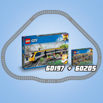 LEGO Treinen rechte en gebogen rails 60205 City | 2TTOYS ✓ Official shop<br>