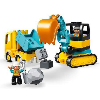 LEGO Truck & Tracked Excavator 10931 DUPLO LEGO DUPLO @ 2TTOYS LEGO €. 19.99