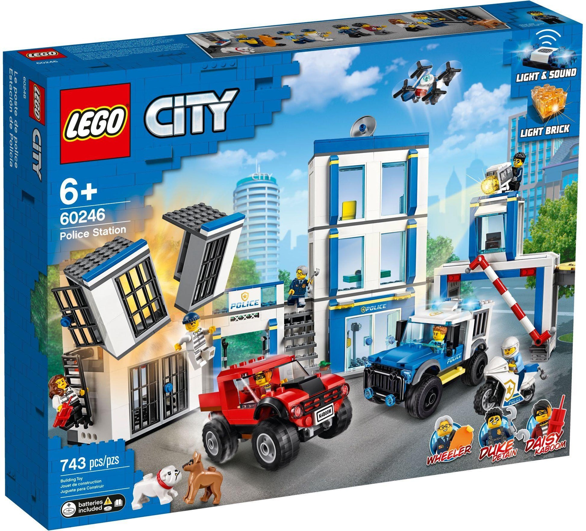 LEGO Uitgebreid Politie bureau 60246 City Politie | 2TTOYS ✓ Official shop<br>