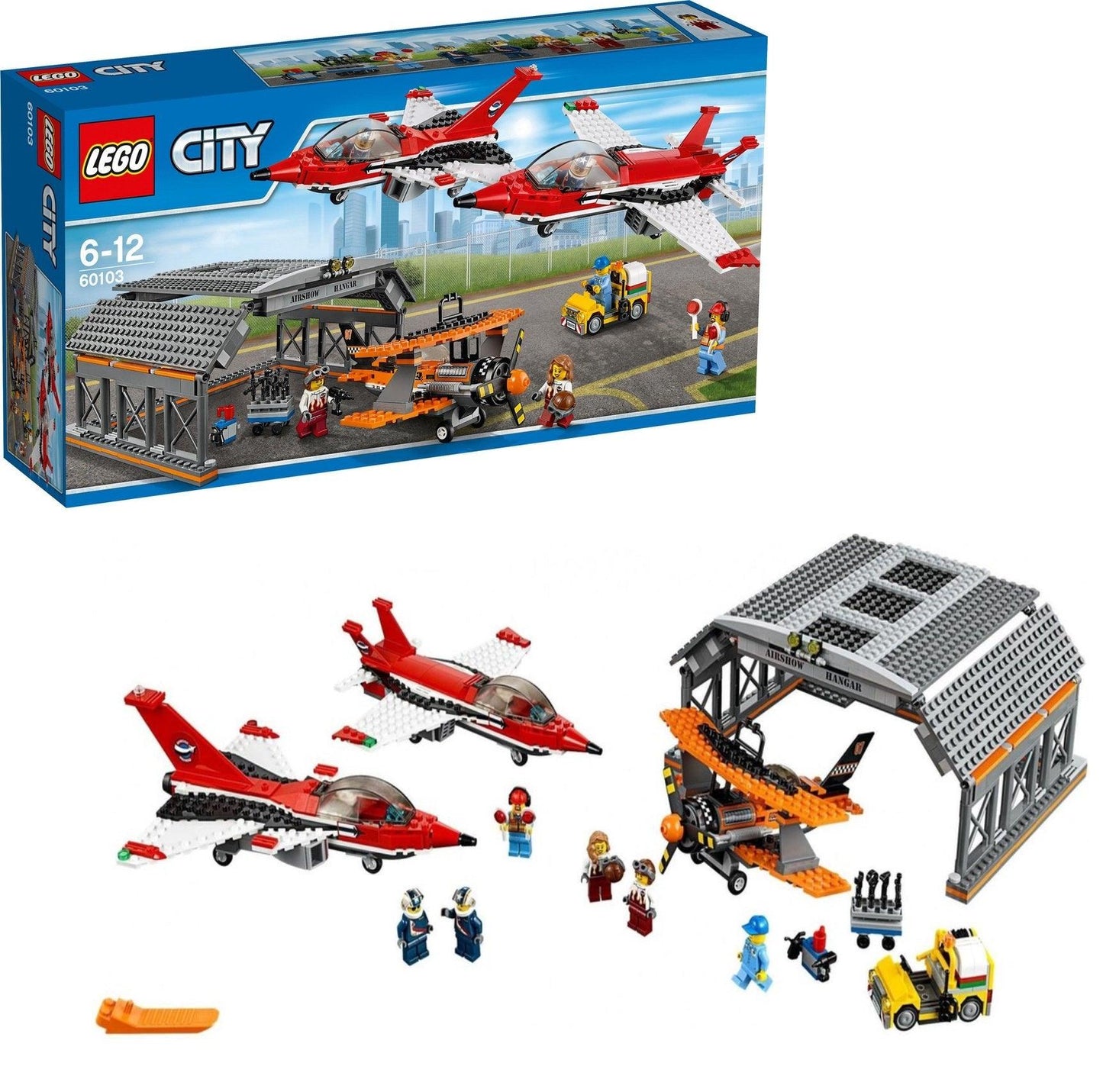LEGO Vliegveld Luchtacrobatiek show 60103 City | 2TTOYS ✓ Official shop<br>