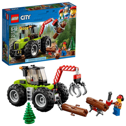 LEGO Voertuigen Bostractor met bomenkraan 60181 City | 2TTOYS ✓ Official shop<br>
