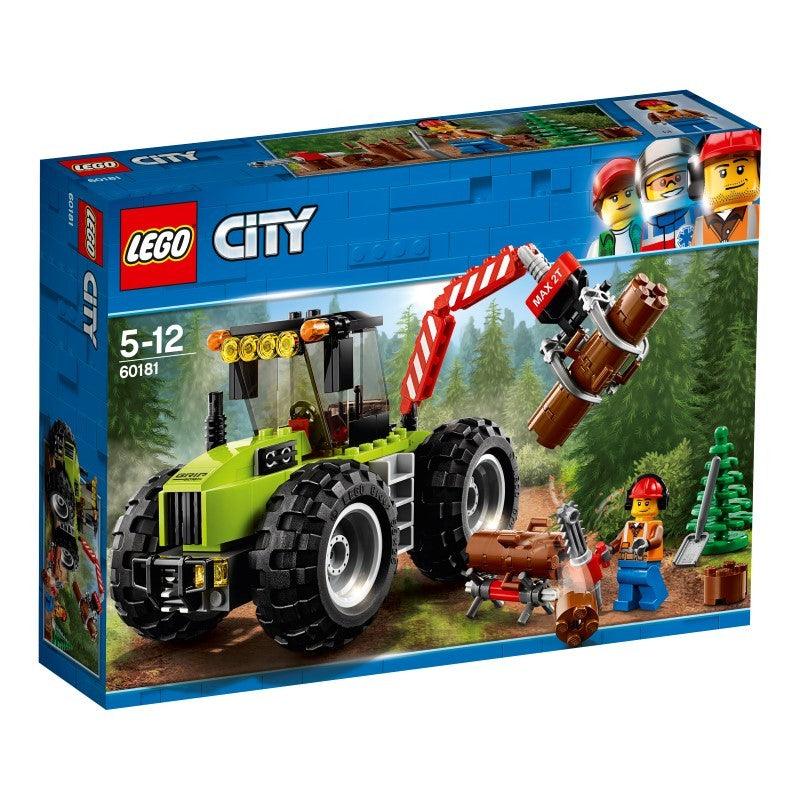 LEGO Voertuigen Bostractor met bomenkraan 60181 City | 2TTOYS ✓ Official shop<br>