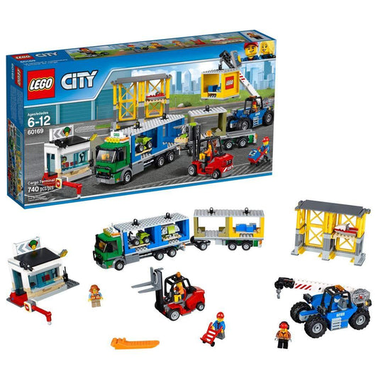 LEGO Voertuigen Transport terminal met vrachtwagen en heftruck 60169 City LEGO CITY GEWELDIGE VOERTUIGEN @ 2TTOYS LEGO €. 89.98